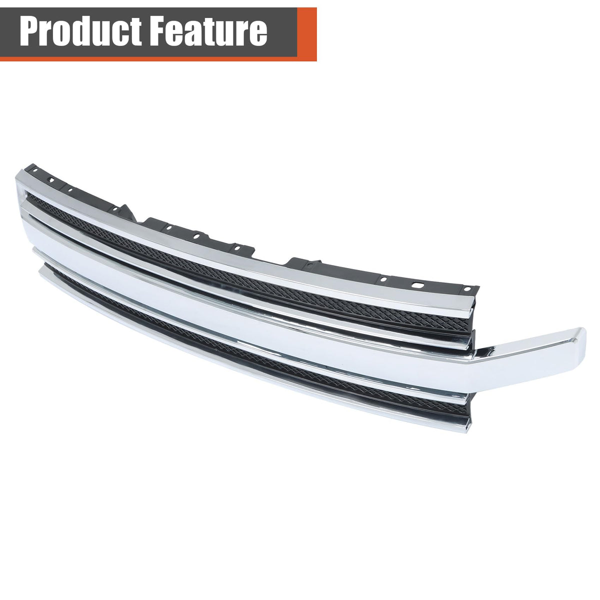 labwork Front Grille Upper Replacement for Flex 2013-2019