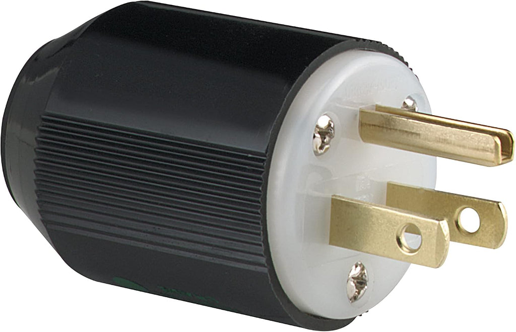 Eaton 5266NHG 15 Amp 125V 5-15 Autogrip Plug & Connector