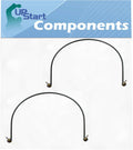 2x W10518394 Dishwasher Heating Element for Whirlpool WDT710PAYM2