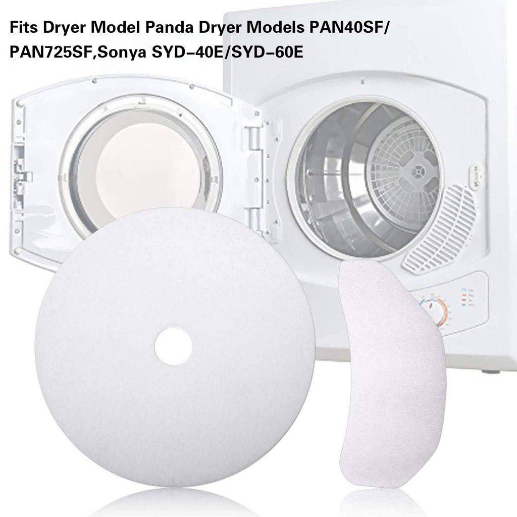 Imncya 20 Pcs Compatible Dryer Filter Replacement Set, White