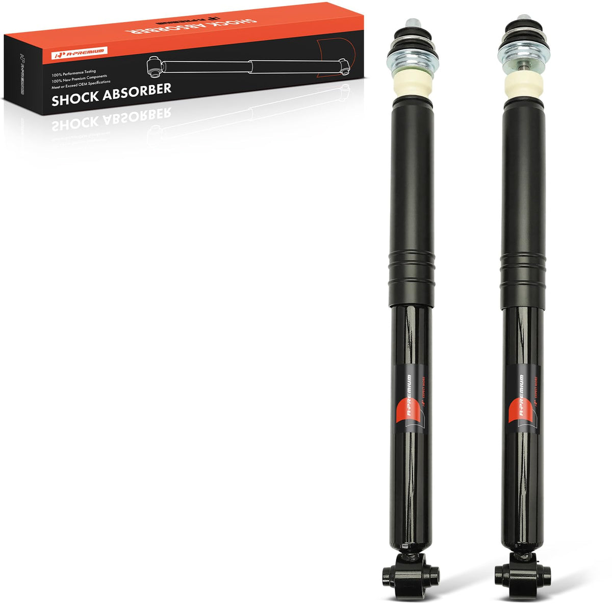 A-Premium Rear Shock Absorbers Compatible with Toyota