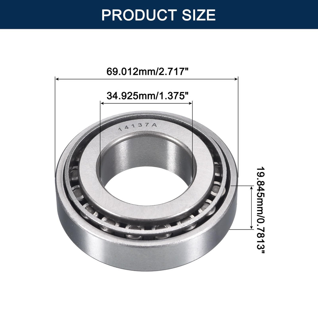 HIPicco 14137/274 Tapered Roller Bearing Cone and Cup Set