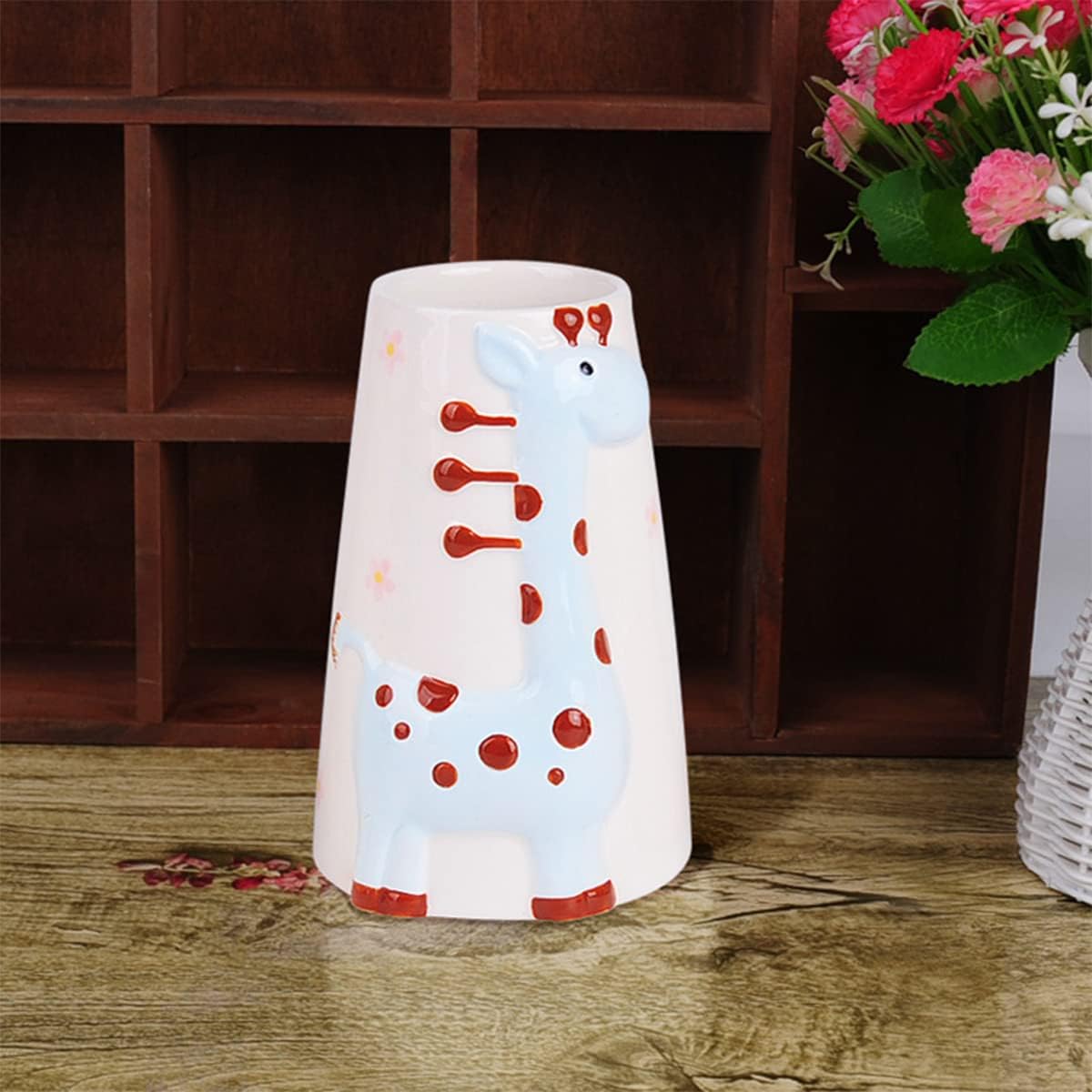 Hamster Water Bottle Small Animal Standing Water Dispenser Ceramic Base Cage Hanging Water Feeding Bottles Auto