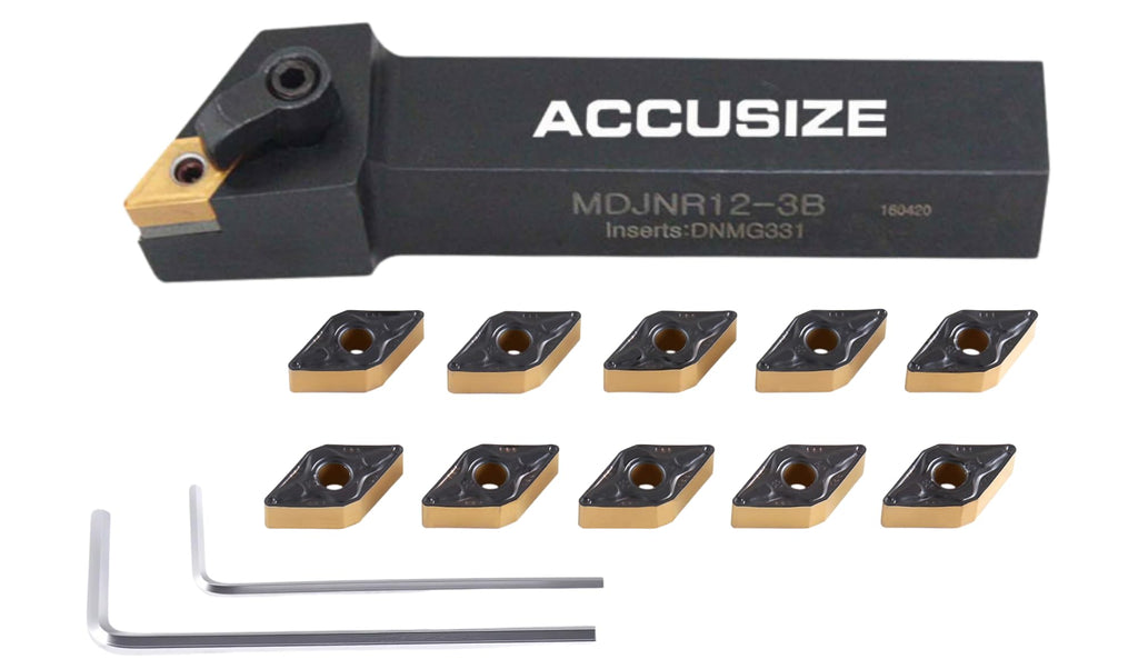 Accusize Industrial Tools Indexable Tool Holder, 3/4", RH, 2302-5016INS