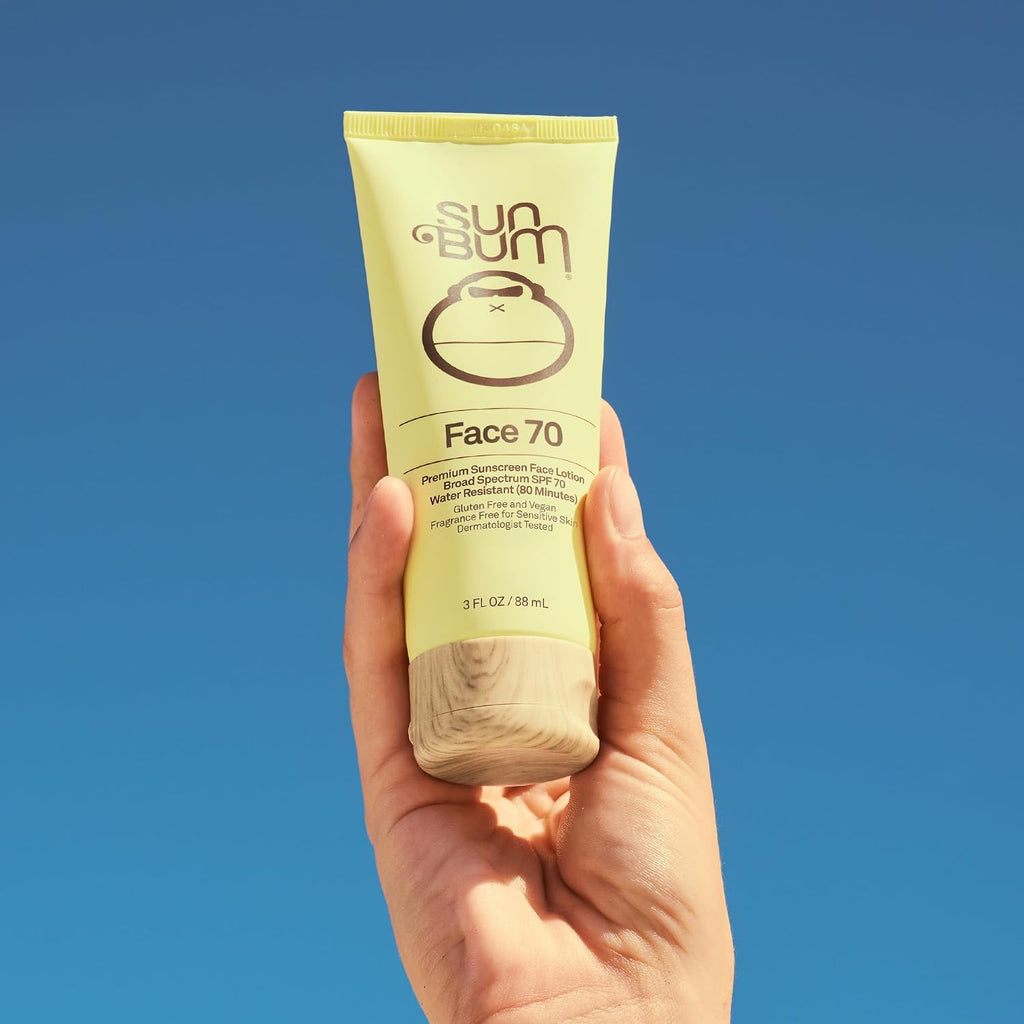 Original SPF 70 Sunscreen Face Lotion - Travel Size - 3 oz | Broad Spectrum Moisturizing Facial Sunscreen with