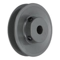 uxcell AK32-1/2 V-Belt Sheave 1/2" Bore, 3.25" OD, Single Groove Web Sheave