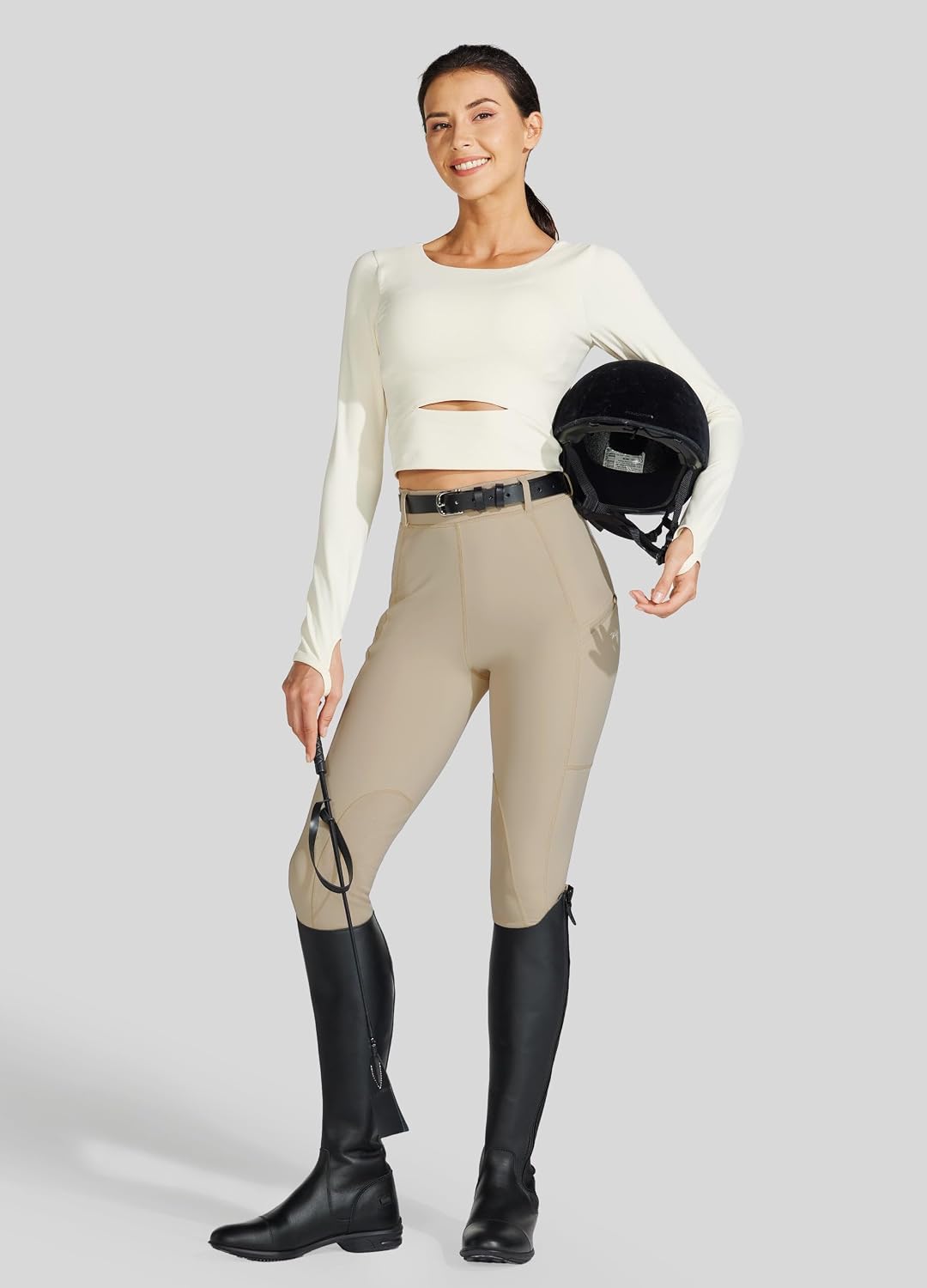 Women's Horse Riding Pants English Equestrian Horseback Breeches