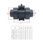 PVC Motorized Valve Electric Actuator Pneumatic Shut Off