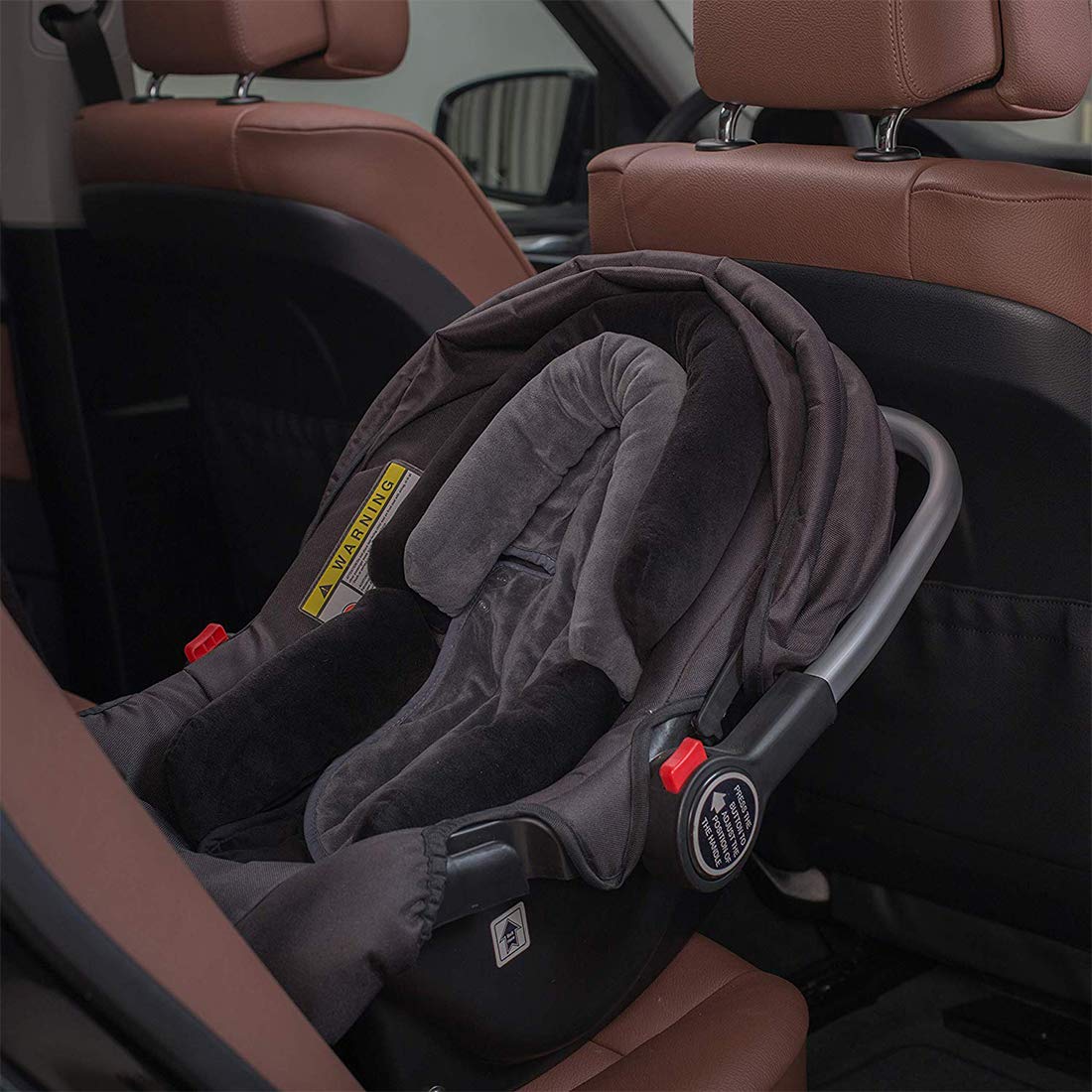 Upgraded 3-in-1 Babybody Support for Newborn Infant Toddler - Extra Soft Car Seat Insert Cushion Pad, Perfect for