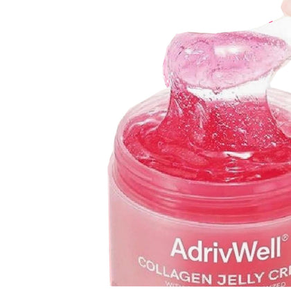Collagen Jelly Cream,Korean Face Moisturizer with Niacinamide&Freeze-Dried Hydrolyzed Collagen,Glow Hydration &