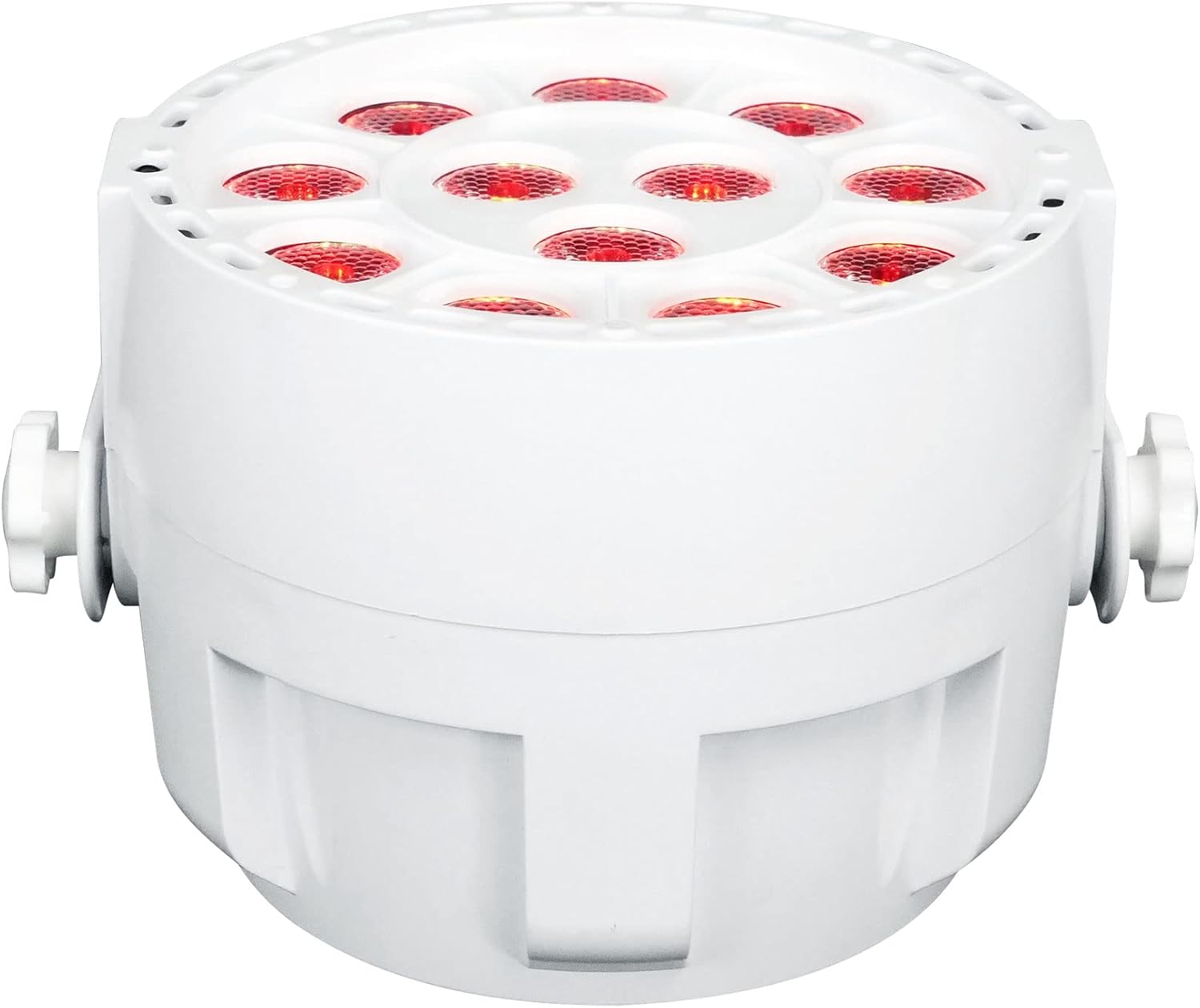 RockPAR TRI White LED RGB Compact Par Can DJ DMX Wash Light | Remote Included, Sound Activated, Strobe, Color Mixing