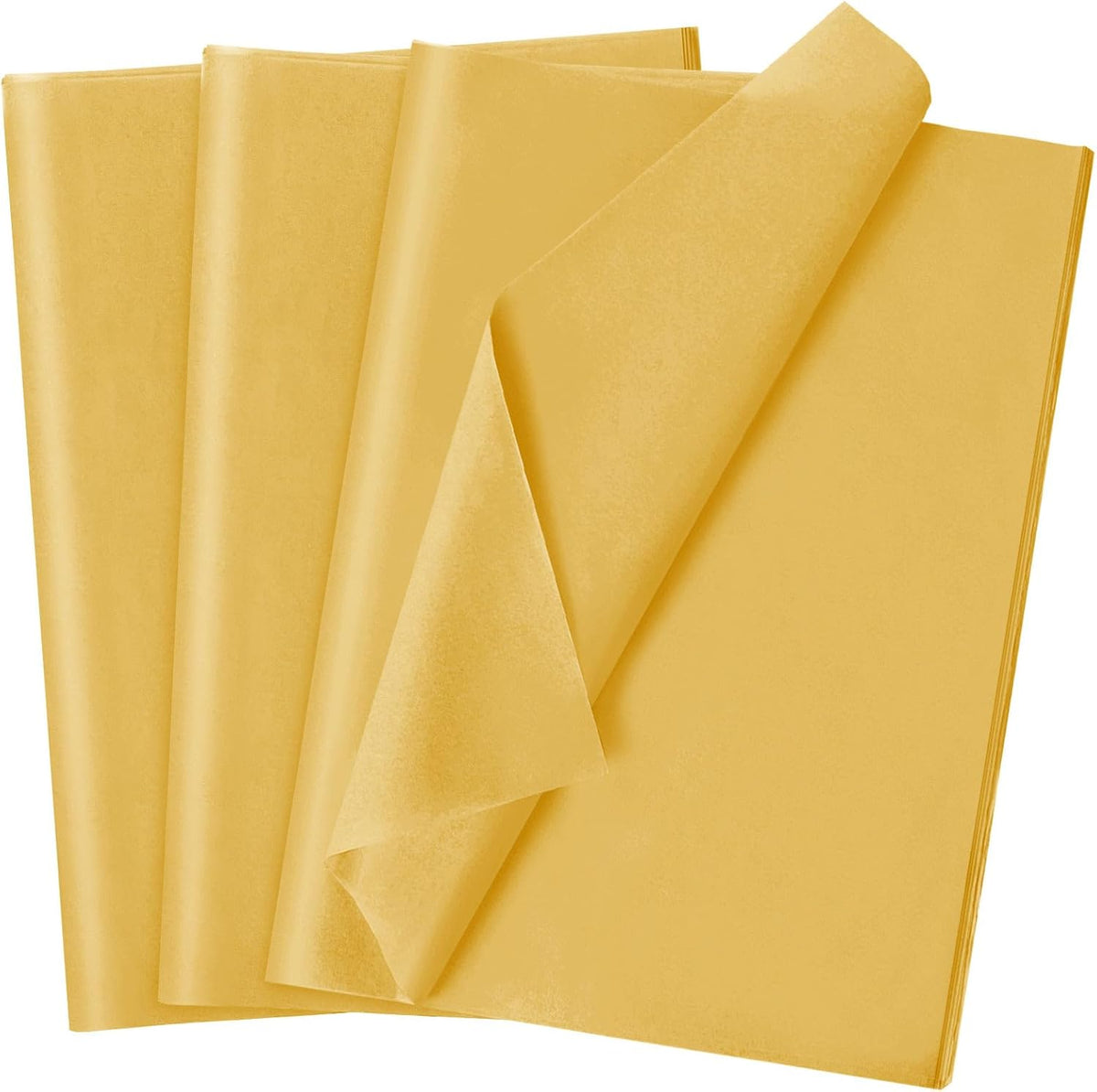 120 Sheets 14 x 20 Inch Gold Tissue Paper for Gift Bag Wrapping