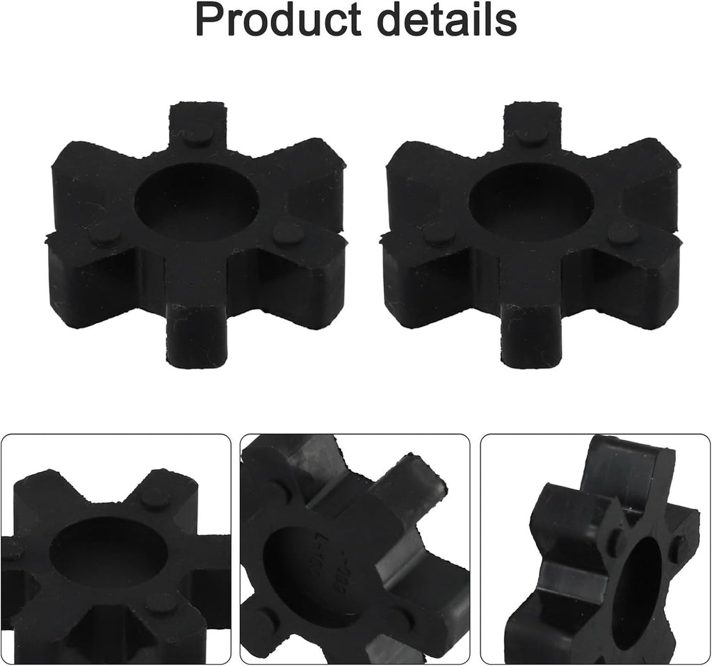 4-Pack L099 L100 Rubber Spider Insert For L-Jaw Coupling Lovejoy