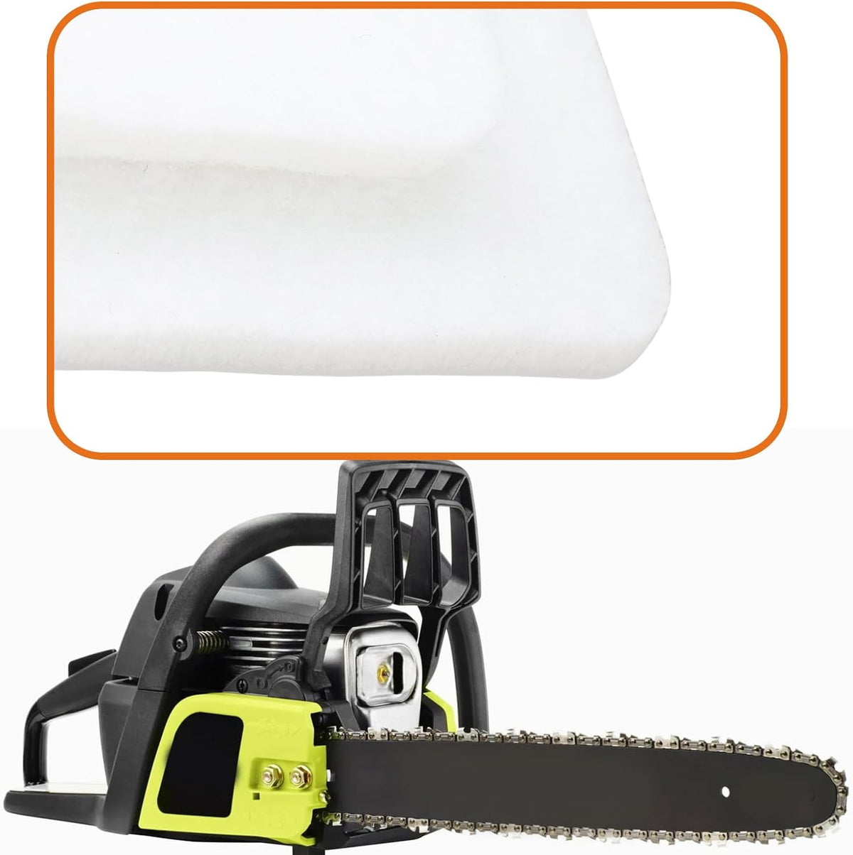 4Pcs Air Filter 585315701 Compatible with Poulan PL3314 PL3816 PR4016 PR4018 Chainsaw