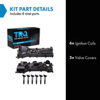 TRQ Ignition Coil Kit 6 Piece Coil on Plug