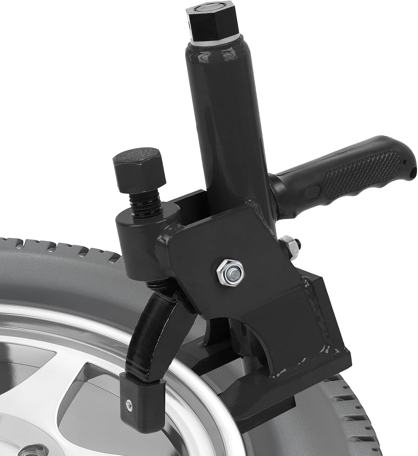 Manual Tire Bead Breaker with Handle and Rubber Pad, Fit for 38 and 42 Inches Tires Changer, Easy-Operated Manual