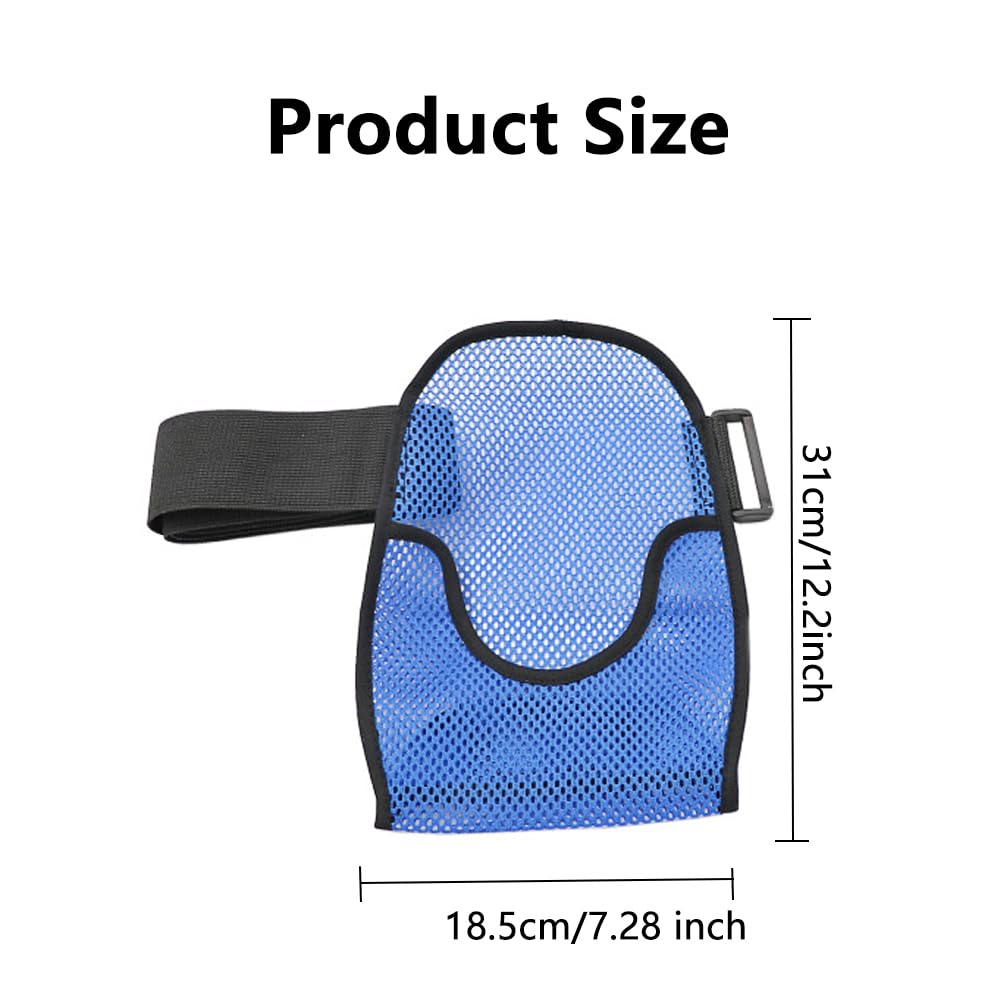 Ostomy Bag Covers,Waterproof Portable Colostomy Bag Covers with Adjustable Elastic Fixation Band,Universal Ostomy