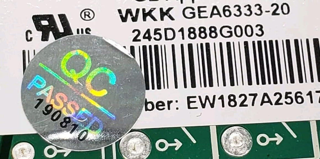 OEM Fridge Control 245D1888G003