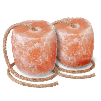 Himalayan Salt Lick for Horses - Deer Cows, Goats & Cattles on Rope | 3-4 Lbs Himalayan Licking Salt Block Packed