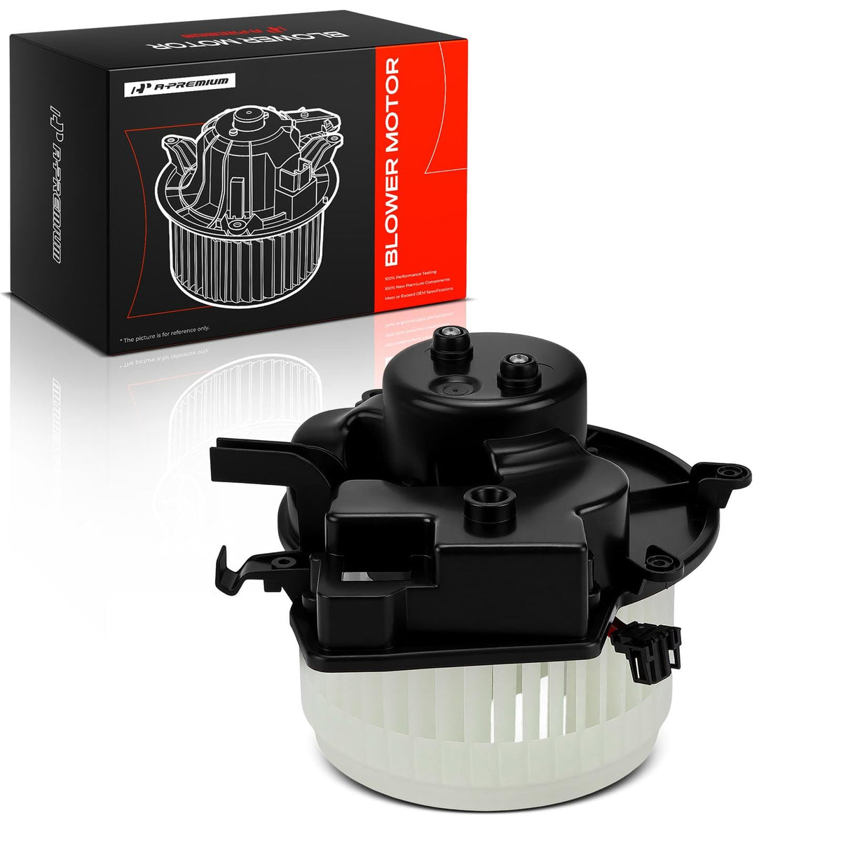 A-Premium Front HVAC Heater Blower Motor with Fan Cage
