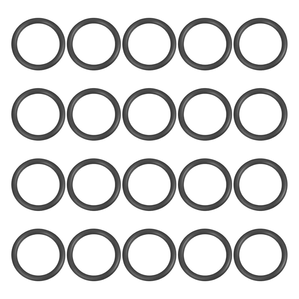 uxcell 100Pcs AS-014 O-Rings, EPDM O-Rings 1/2" ID, 31/32" OD, 1/16" W