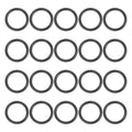 uxcell 100Pcs AS-014 O-Rings, EPDM O-Rings 1/2" ID, 31/32" OD, 1/16" W