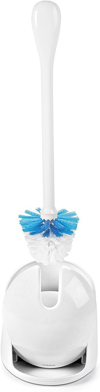 Good Grips Compact Toilet Brush & Automatic Canister Door