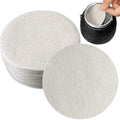 Fjlitx Filter Paper 200pcs Round Micro Paper Filters Replacement Compatible with Coffee Espresso Maker Moka Pot 60mm