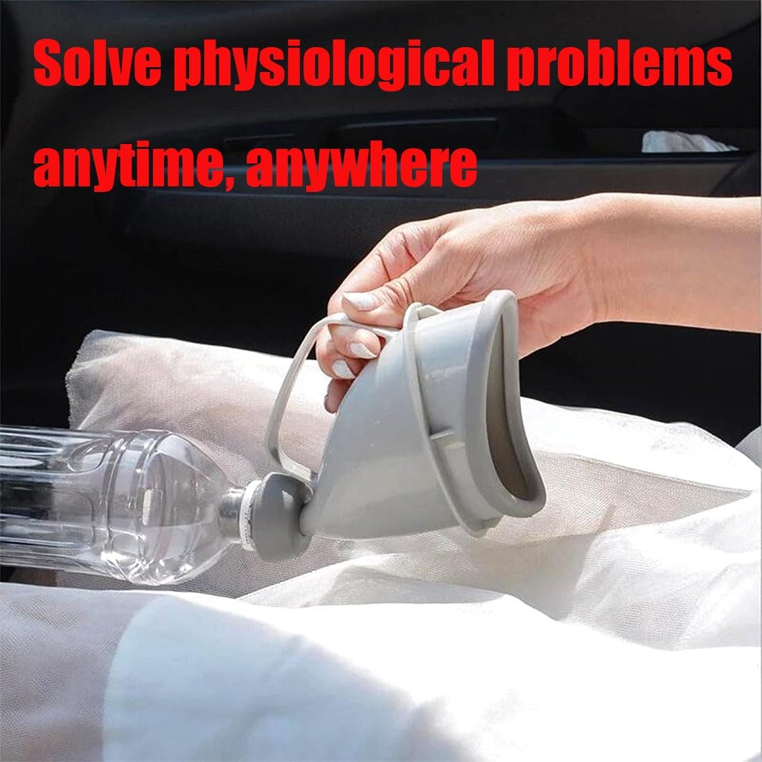 Unisex Urinal Urination Device Travel Portable Emergency Toilet, Outdoor Camping Car Urinal Funnel, Portable Urinally