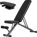 Adjustable Foldable Portable Weight Bench for Home Gym,700-800LBS Flat Incline Decline Workout Bench for Full Body