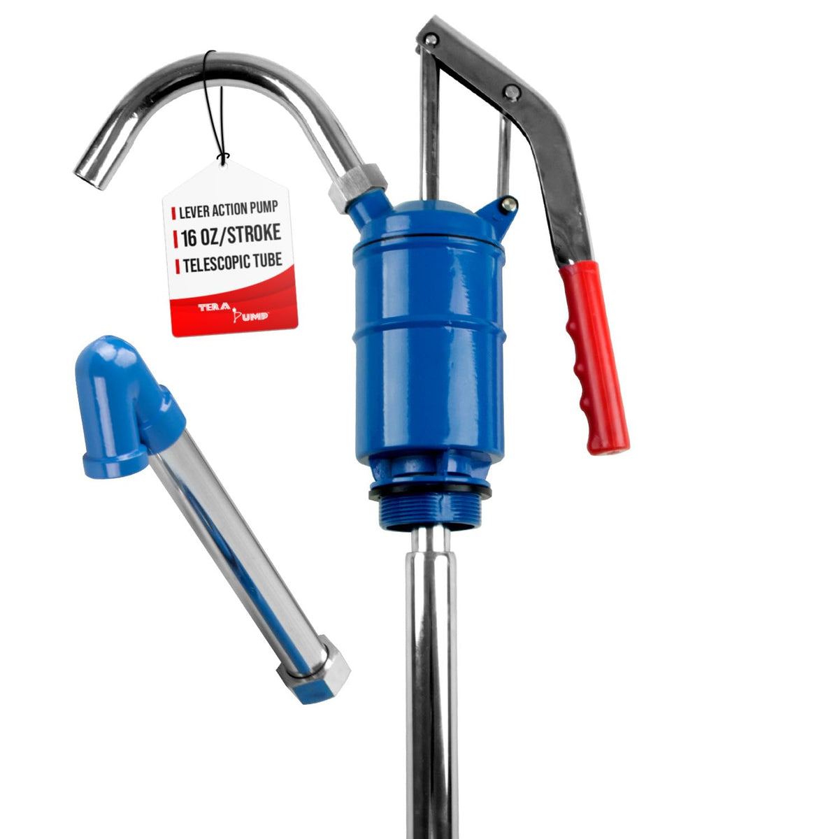 TERA PUMP TRLEVER100 High-Viscosity Lever-Action Drum Pump