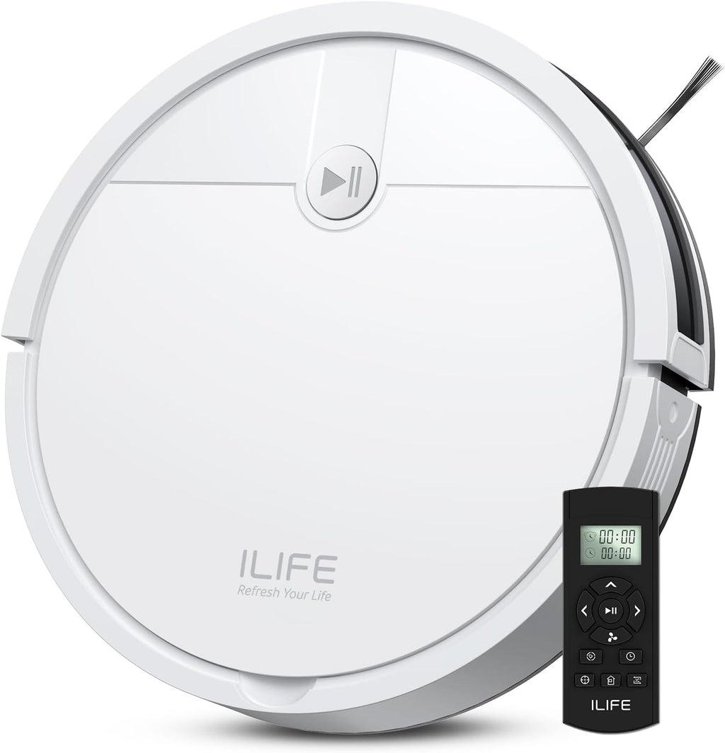 V2 Robot Vacuum Cleaner, Tangle-Free Suction | 120 Mins Runtime, Slim, Self-Charging Robotic Vacuum Cleaner, Ideal