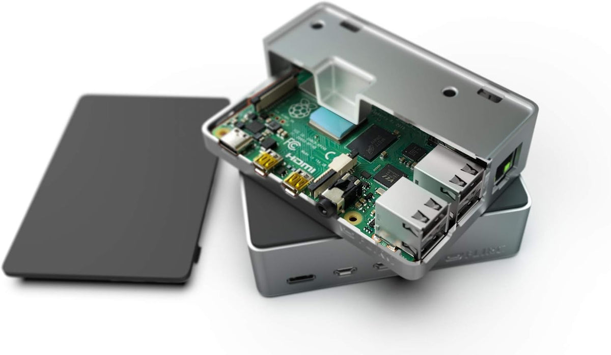 Flirc Raspberry Pi 4 Case (Silver)