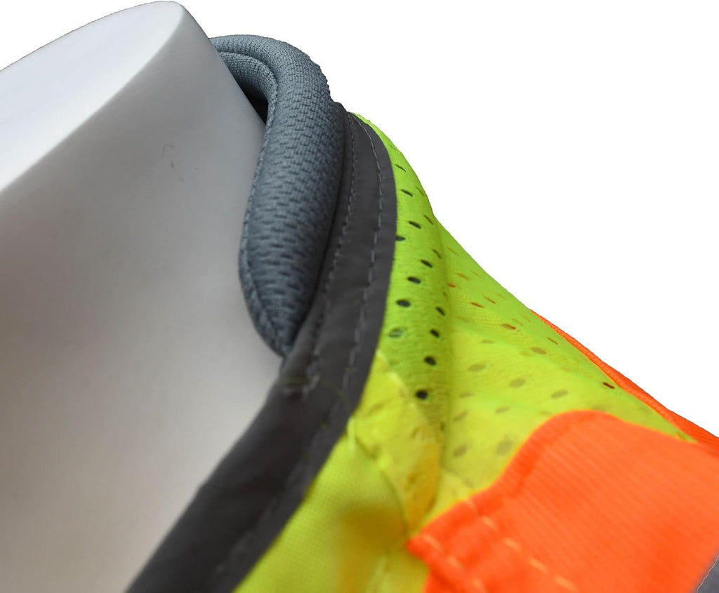 SV55 Hi Vis Type R Class 2 Engineer Safety Vest, Hi-Vis Green, M