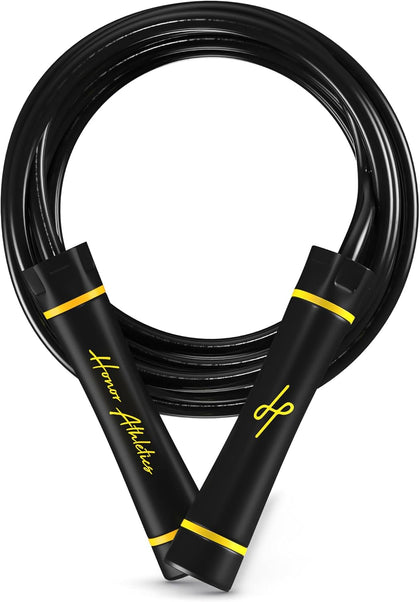 3.0 Muay Thai Style Weighted Jump Rope/Crafted for High-Intensity Training/Muay Thai & MMA - Lasting PVC Jump Rope