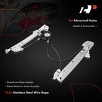 A-Premium Power Window Regulator Front Passenger Side Compatible with Dodge