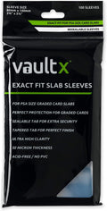 Exact Fit Slab Sleeves (100 Pack) for PSA CGC MGC Graded Cards | Fits PSA, CGC & MGC graded slabs & cases.