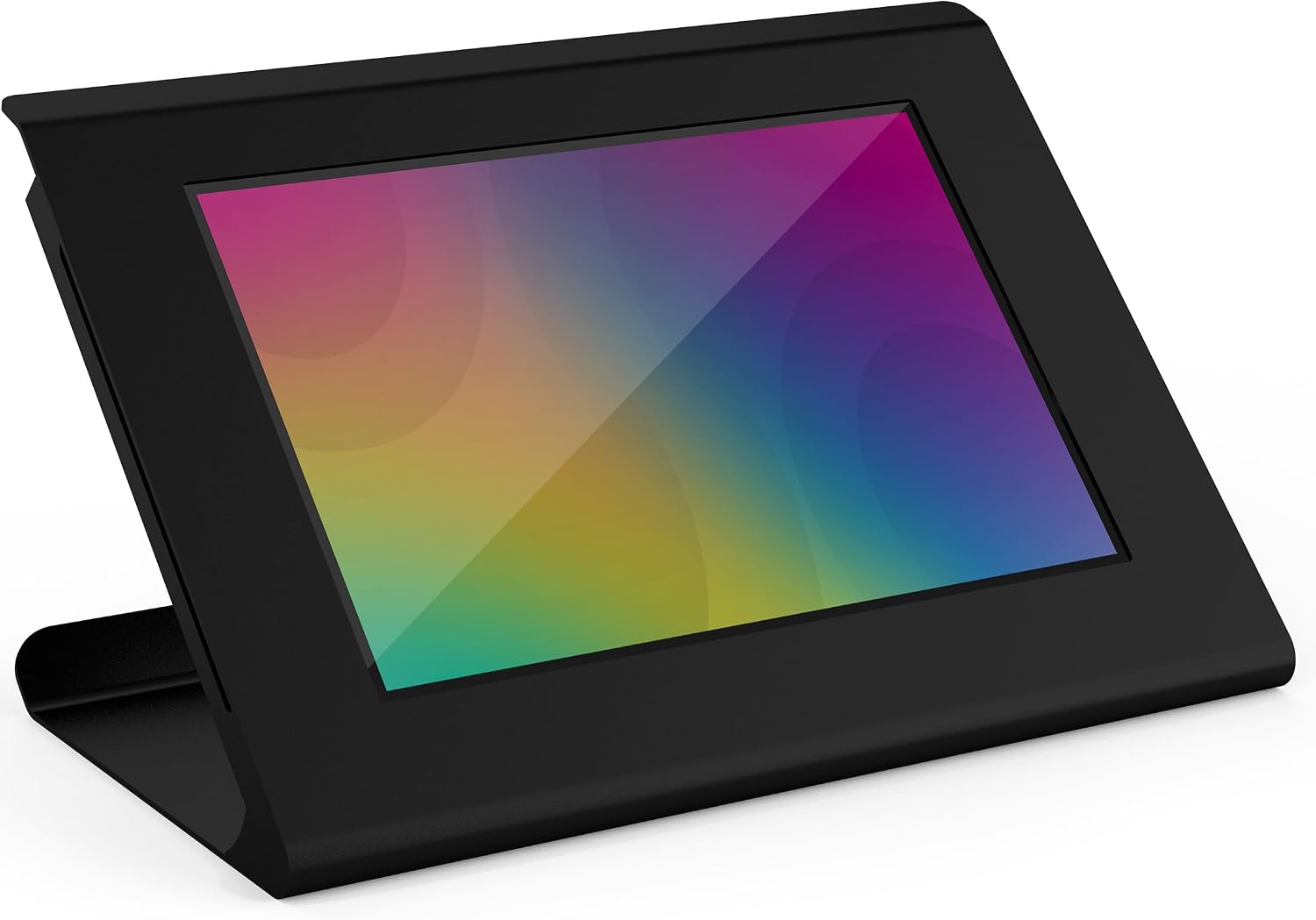 iPad & Tablet Kiosk Stand, Anti-Theft Secure Enclosure for 10.2"–11" iPad & Samsung Tablets, Countertop or Wall
