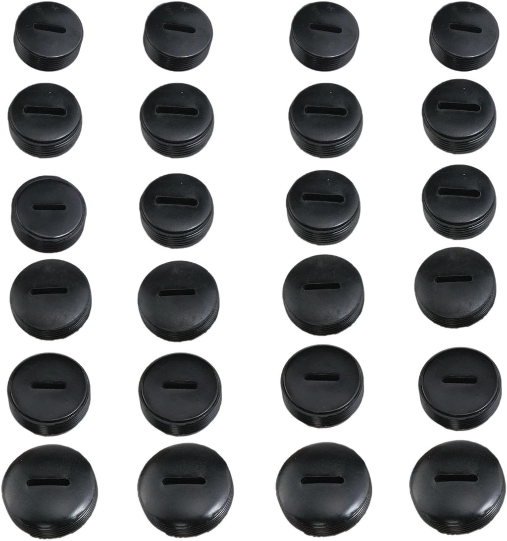 24 Piece Carbon Brush Holder Caps, 6 Sizes for Power Tools