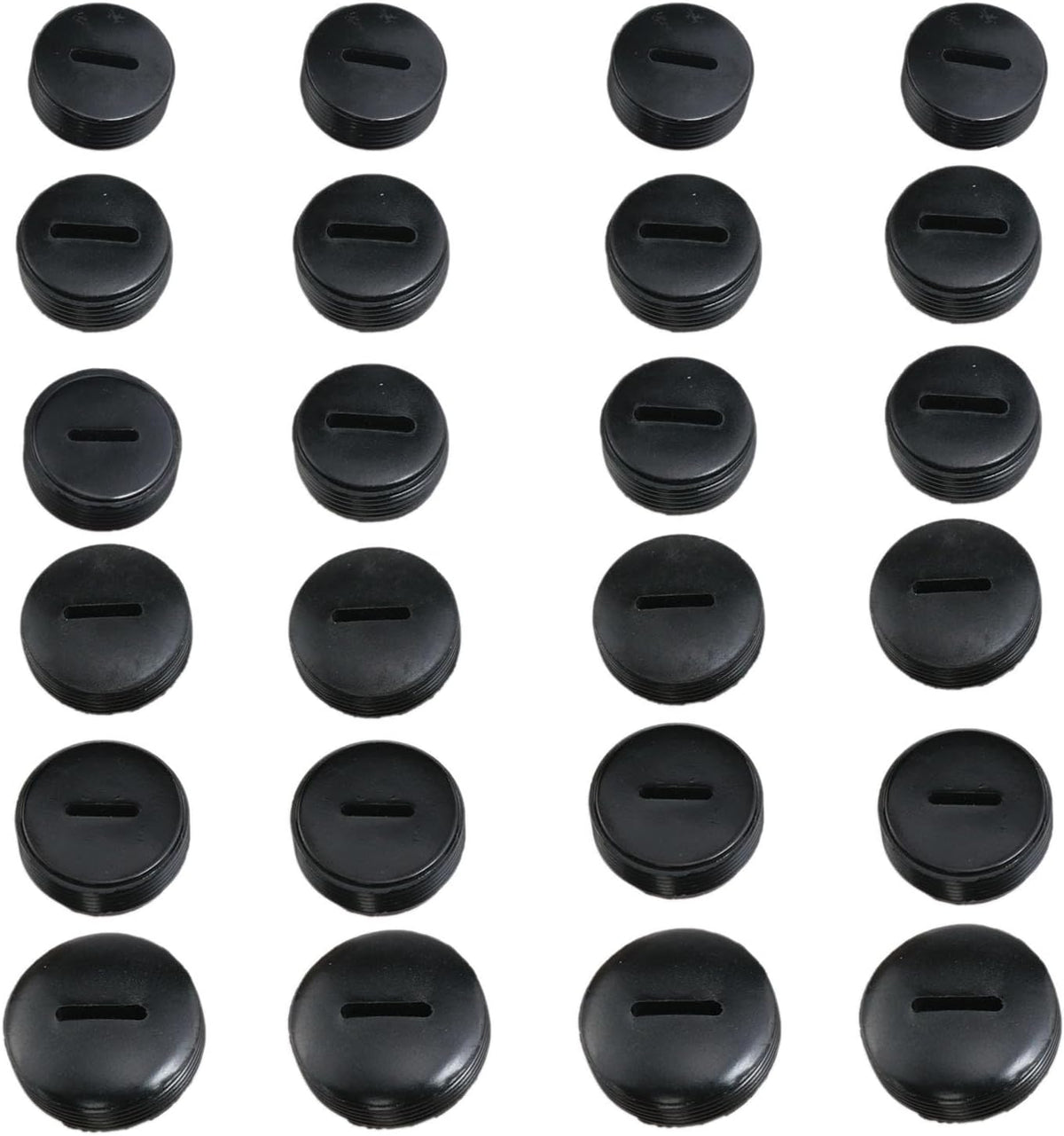 24 Piece Carbon Brush Holder Caps, 6 Sizes for Power Tools