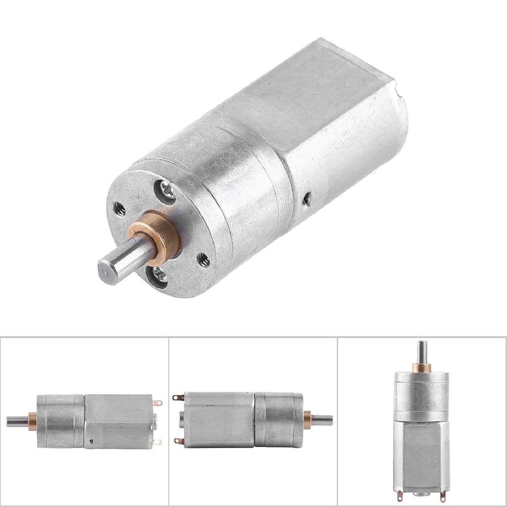 DC 12V High Electric Gear Reduction Motor 15~200RPM Outer Diameter 20mm / 0.78"(100RPM)