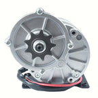 24V 350W Gear Reduction Electric Motor with 9 Tooth Sprockets for Small Electric Vehicles, Mopeds, Mini Bikes, E Scooter, Wheelchairs, Massagers and Mowers (24V 350W)