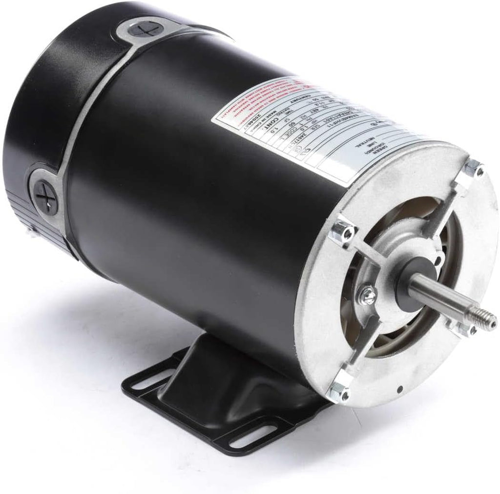 A.O. Smith BN25V1 1 HP, 3450 RPM, 1 Speed, 115 Volts, 12 Amps, 1 Service Factor, 48Y Frame, PSC, ODP Enclosure, Rigid Base Pool Motor