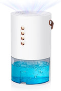 Dehumidifier for Home, 60 Oz | Small Portable Design, For Basement, Bedrooms, Bathrooms, Closets, RVs, Automatic
