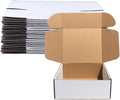 Shipping Boxes 9x9x4 inch Pack of 20, White Corrugated Cardboard Mailer Box
