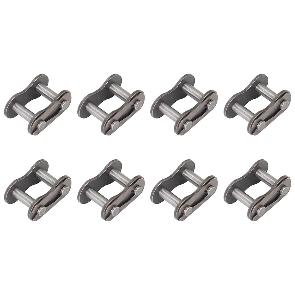 8PCS #25 Roller Chain Connecting Links, 1/4 Inch Pitch