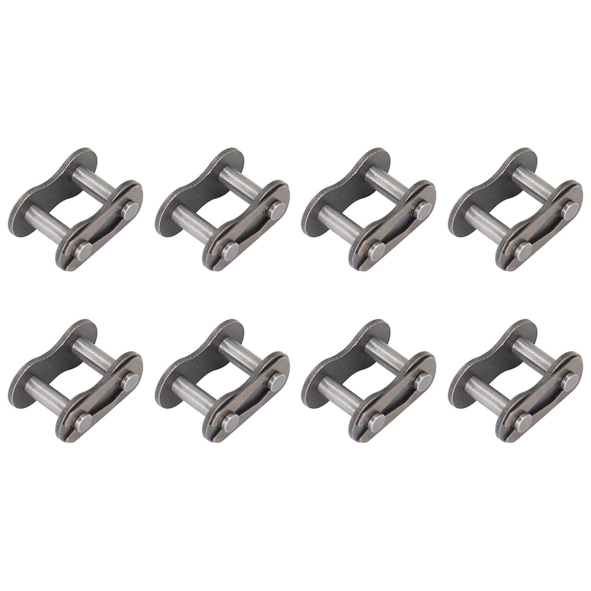 8PCS #40 Roller Chain Connecting Links, 1/2 Inch Pitch