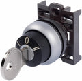 Eaton M22-WRS3 22mm Selector Switch, Key Operated, M22