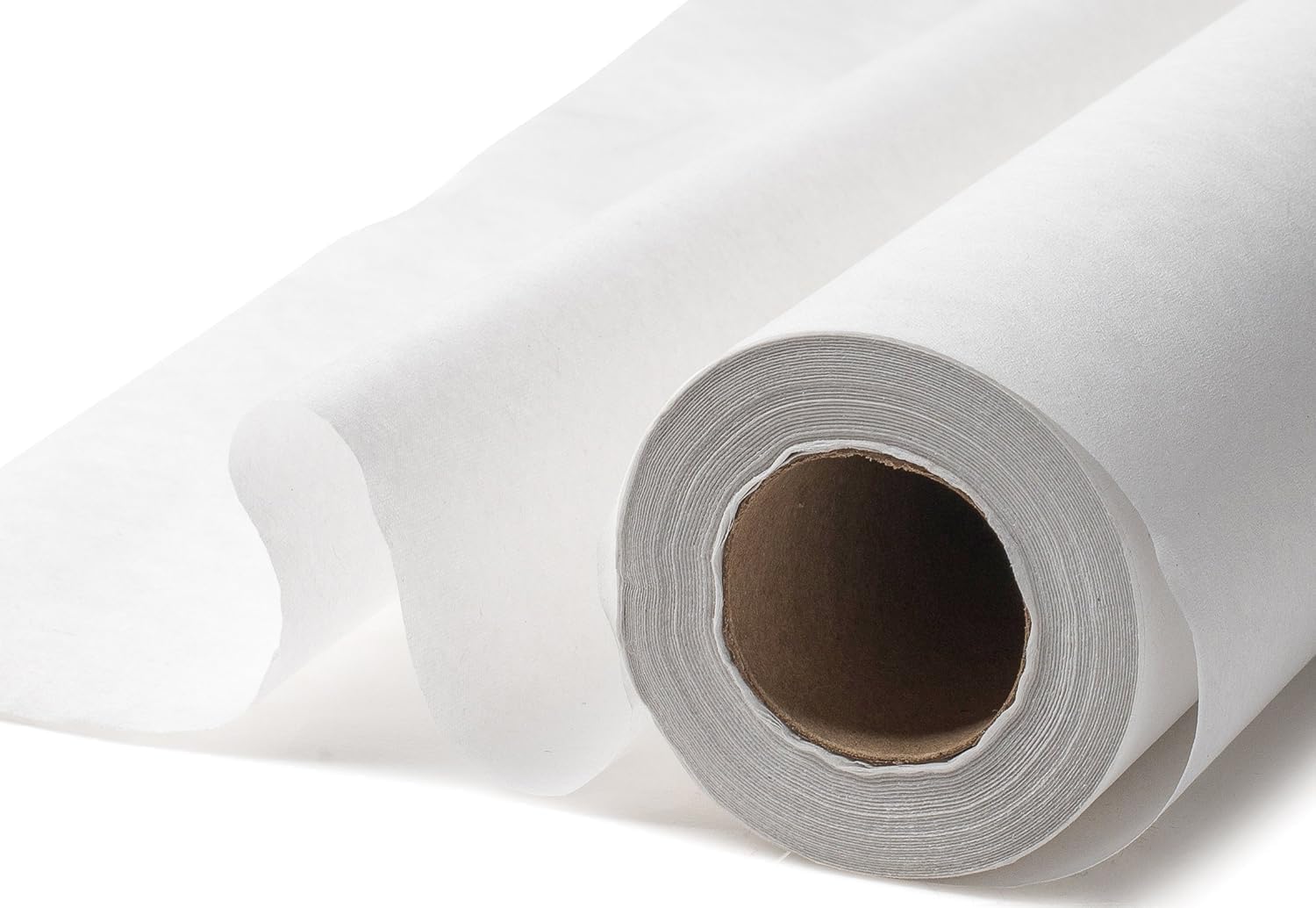 Exam Table Paper - 18''X225’ Disposable Smooth Barrier Cover Roll (2 Pack) 18 inch Wide Paper Rolls for Spas