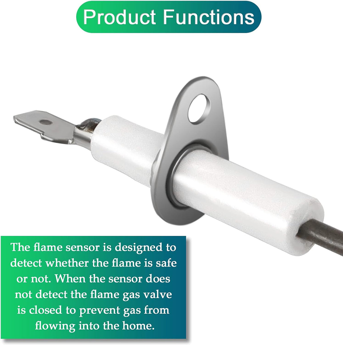 SEN01114 Furnace Flame Sensor Replacement fit for Trane-American